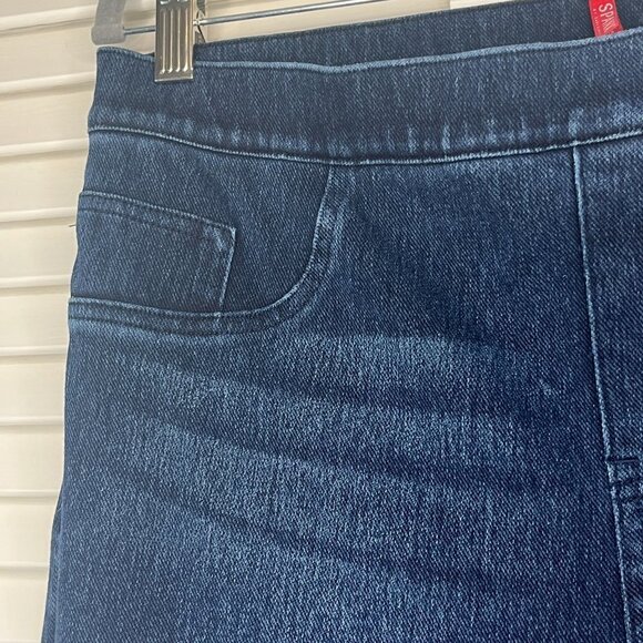 Spanx Jean-Ish jegging legging pants XL denim blue - Picture 4 of 9
